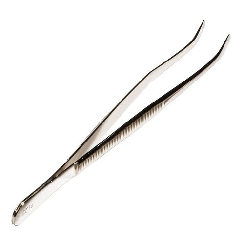 Professional stamp tongs bent - stamp,