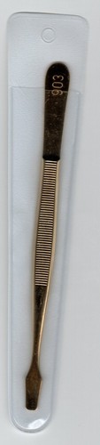 Showgard stamp tongs - showgard, 4-5/8"